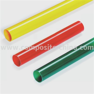 Geltono stiklo pluošto vamzdis