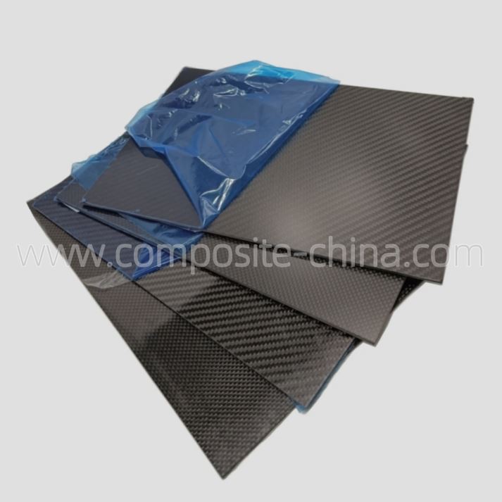 UAV ir drono 3K anglies pluošto lapas